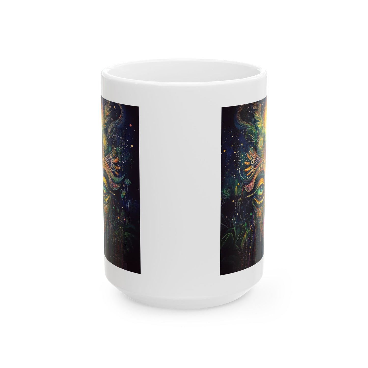 Ayahuasca Cosmic Ceramic Mug - 15oz