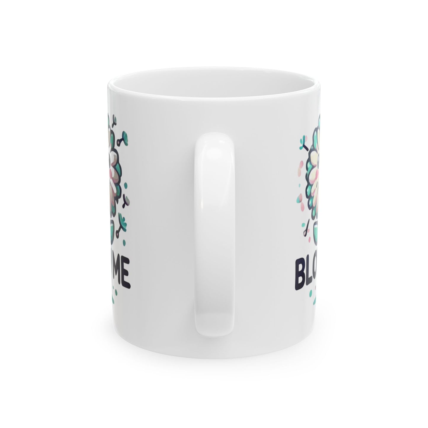 Blow me Dandelion Blooming Love Ceramic Mug - Perfect Gift for Coffee Lovers, birthday, funny, humor cup