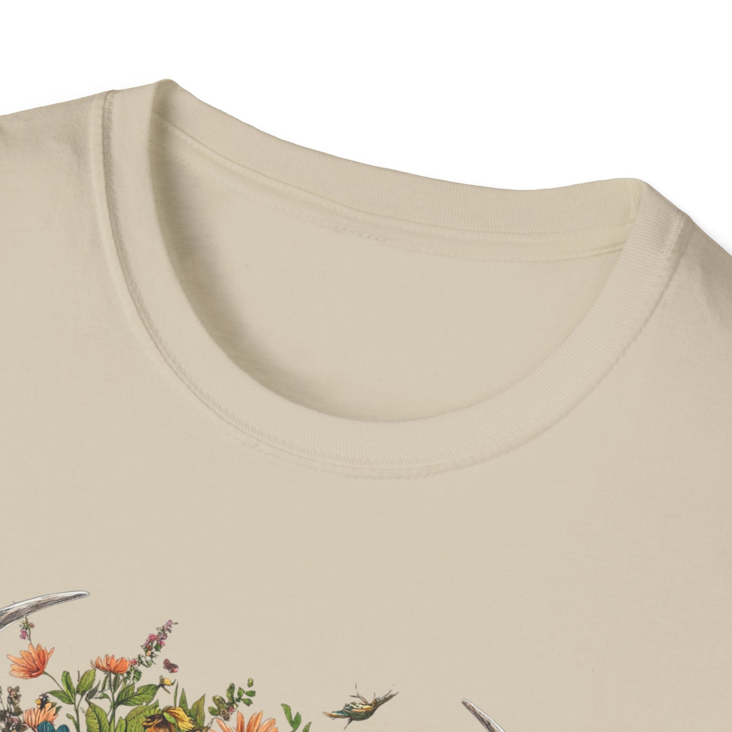 Zodiac Taurus Floral T-Shirt, Astrology Gift, Zodiac Sign Tee, Birthday Gift for Taurus, Cow Bull Graphic Shirt, Nature Lover Apparel