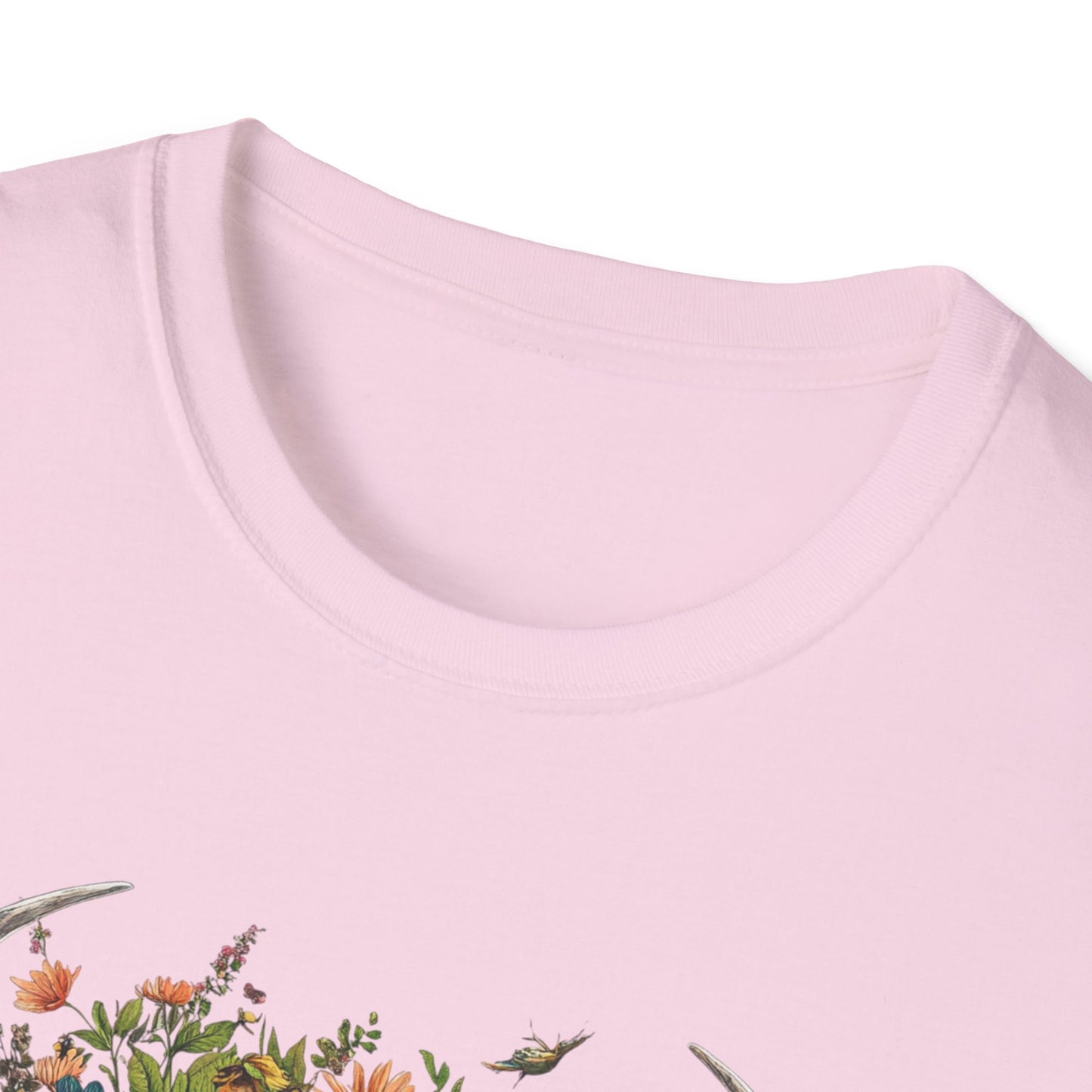 Zodiac Taurus Floral T-Shirt, Astrology Gift, Zodiac Sign Tee, Birthday Gift for Taurus, Cow Bull Graphic Shirt, Nature Lover Apparel