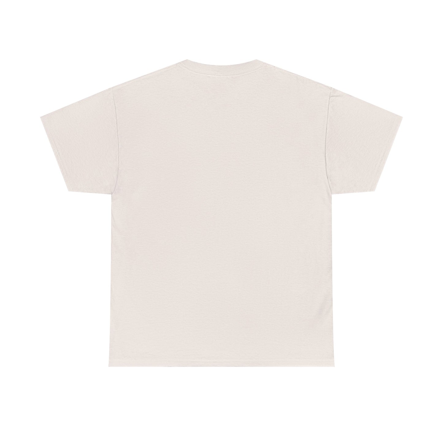 Back view of the Love is Everything T-Shirt in soft, neutral color designed for casual wear