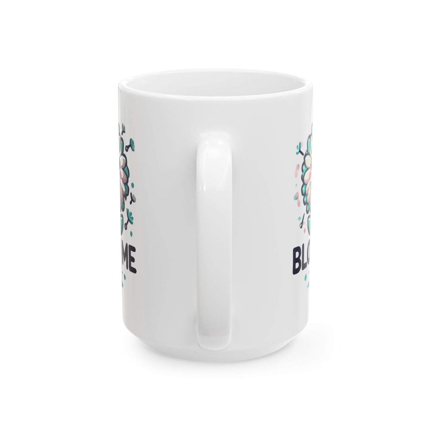 Blow me Dandelion Blooming Love Ceramic Mug - Perfect Gift for Coffee Lovers, birthday, funny, humor cup