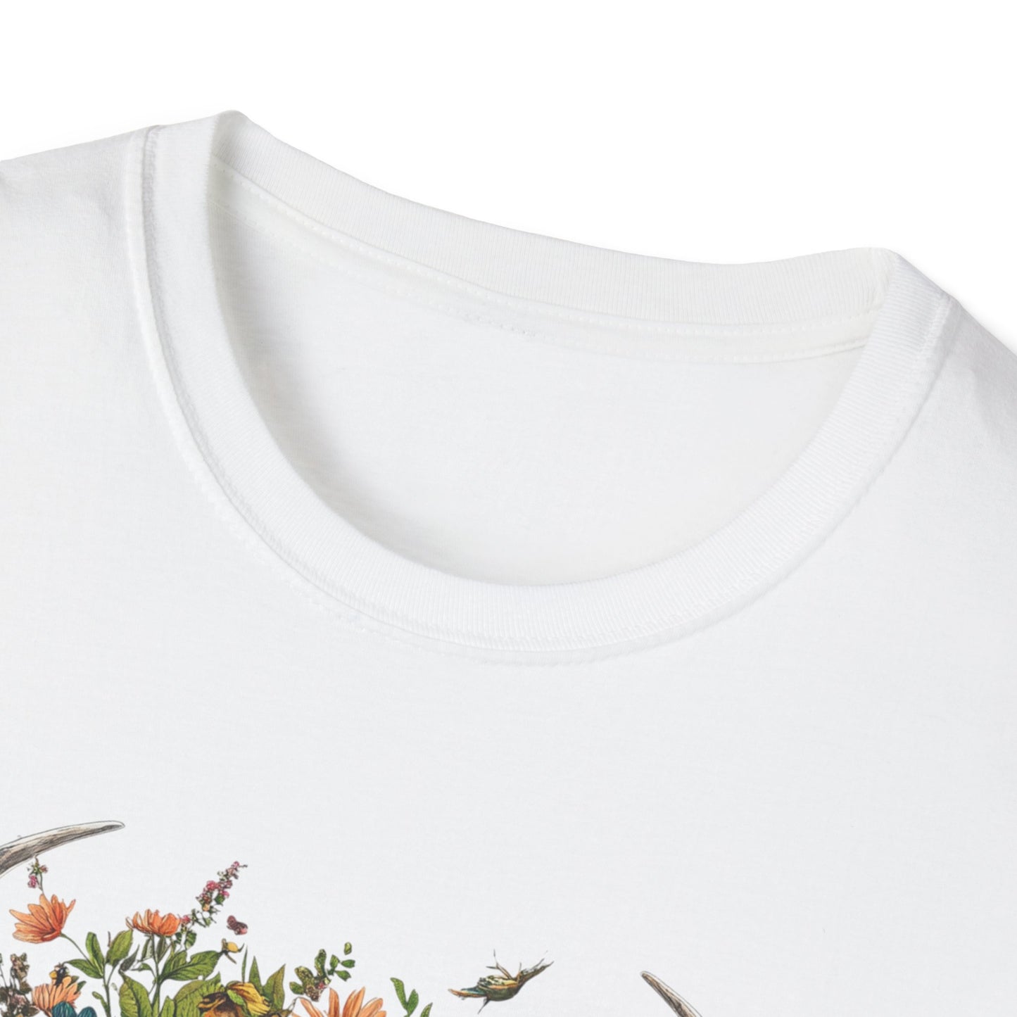 Zodiac Taurus Floral T-Shirt, Astrology Gift, Zodiac Sign Tee, Birthday Gift for Taurus, Cow Bull Graphic Shirt, Nature Lover Apparel