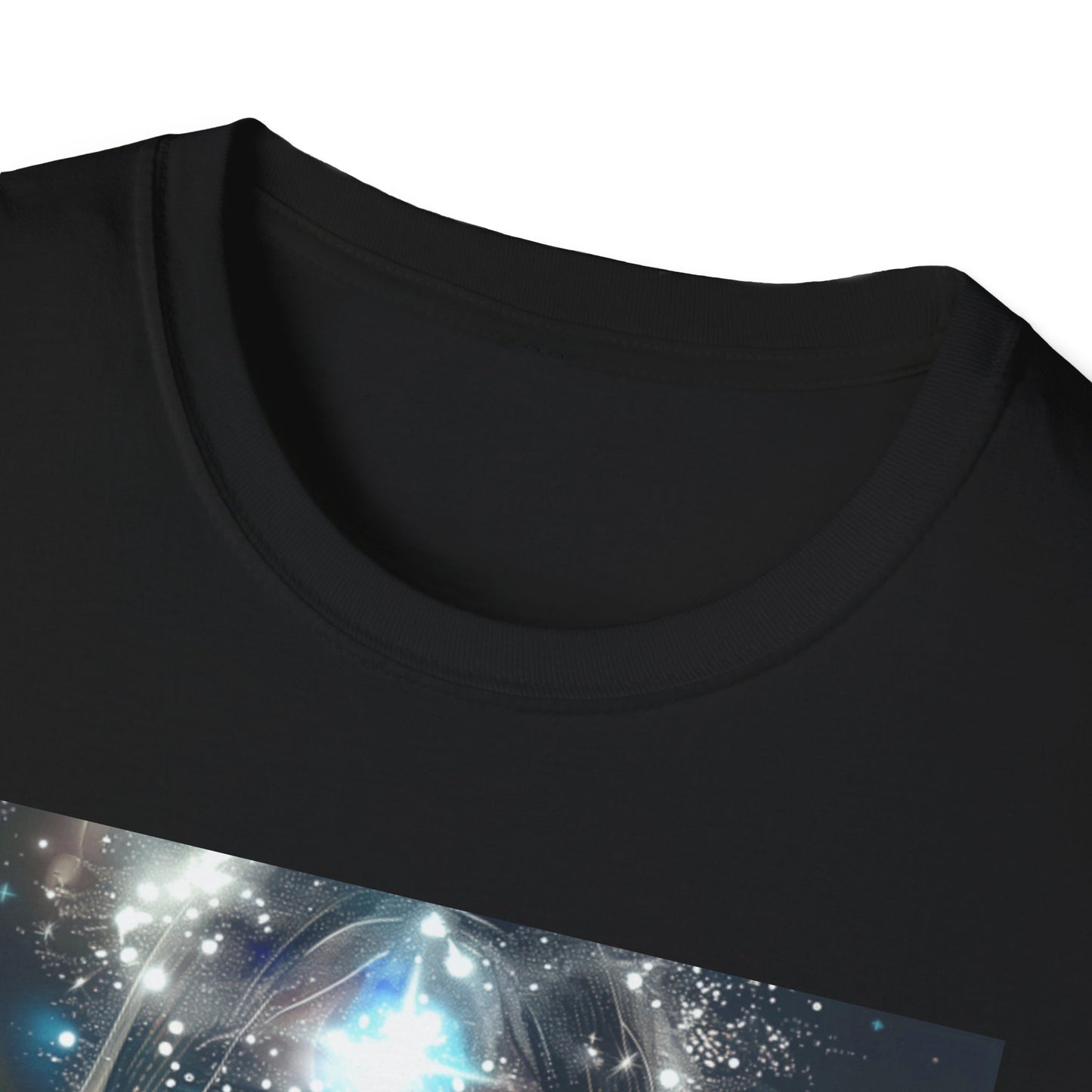 Cosmic dreams t-shirt with a vibrant design featuring cosmic patterns and colors