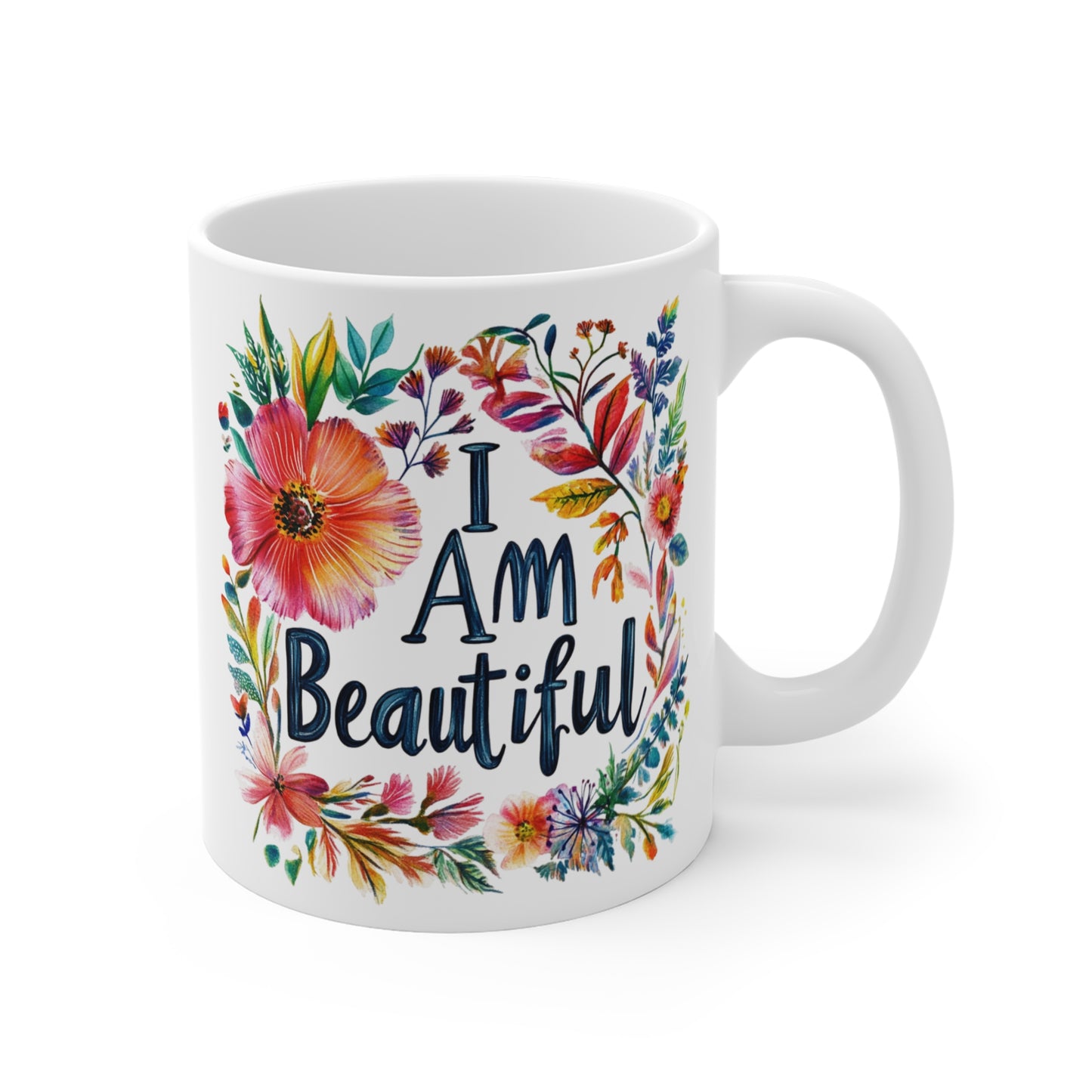 I AM Beautiful Affirmation Mug