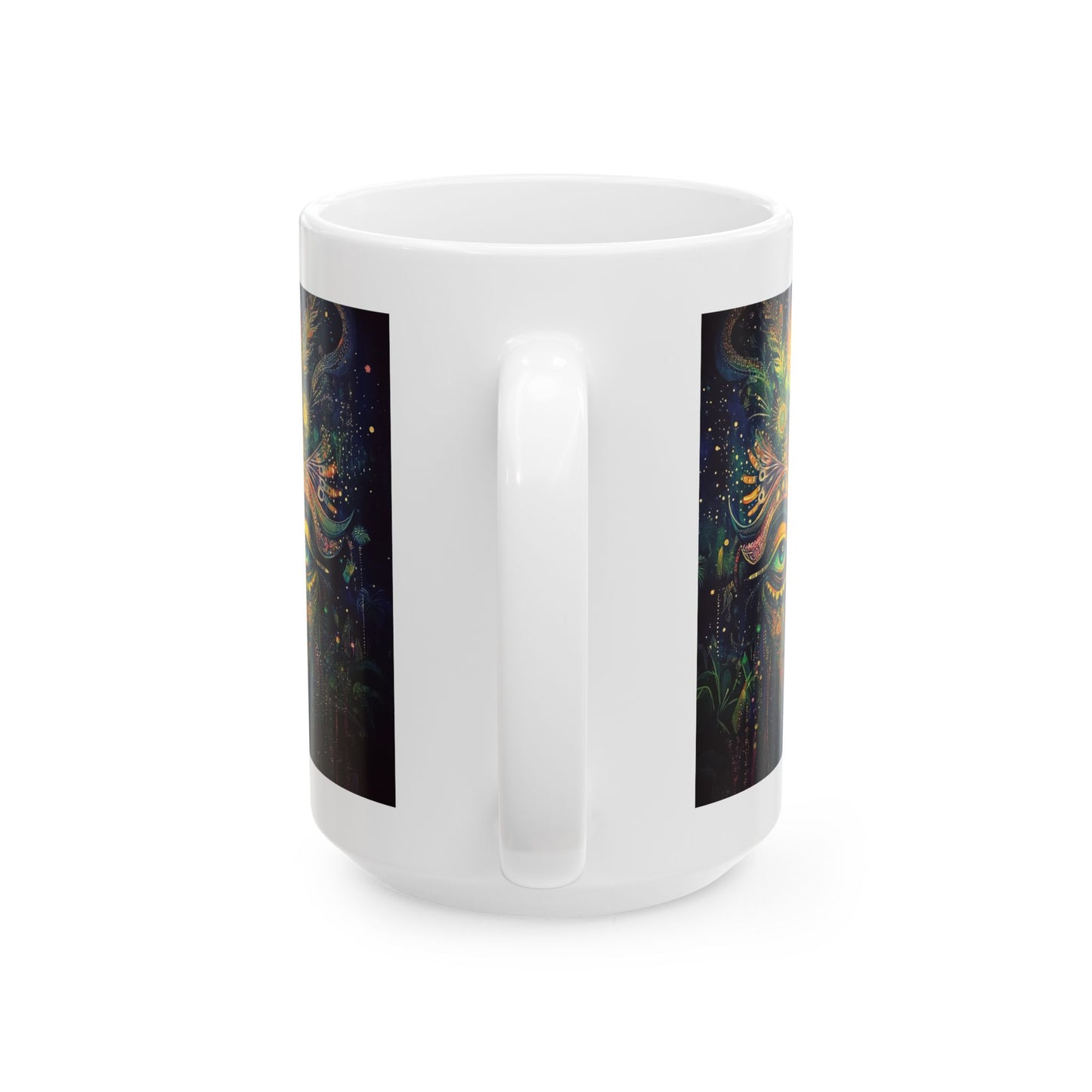 Ayahuasca Cosmic Ceramic Mug - 15oz
