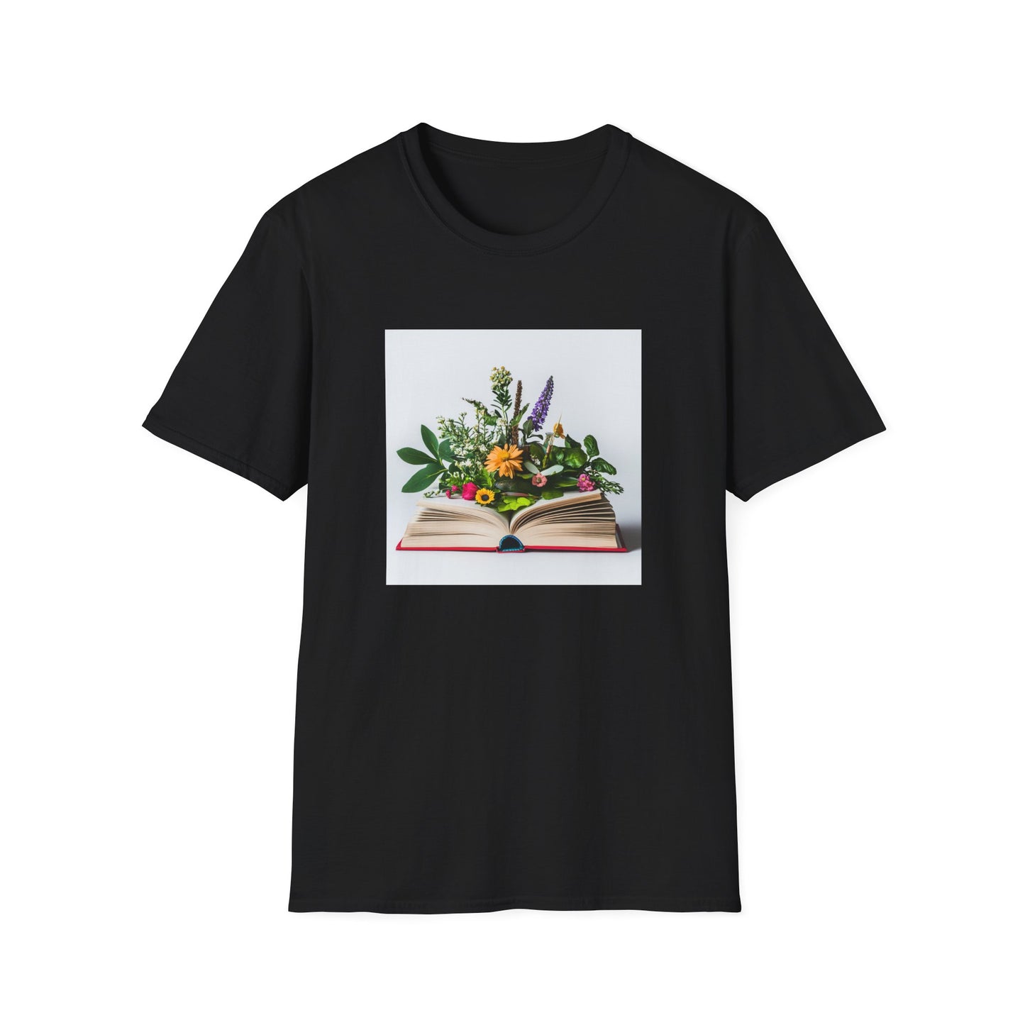 Floral Book Lover T-Shirt