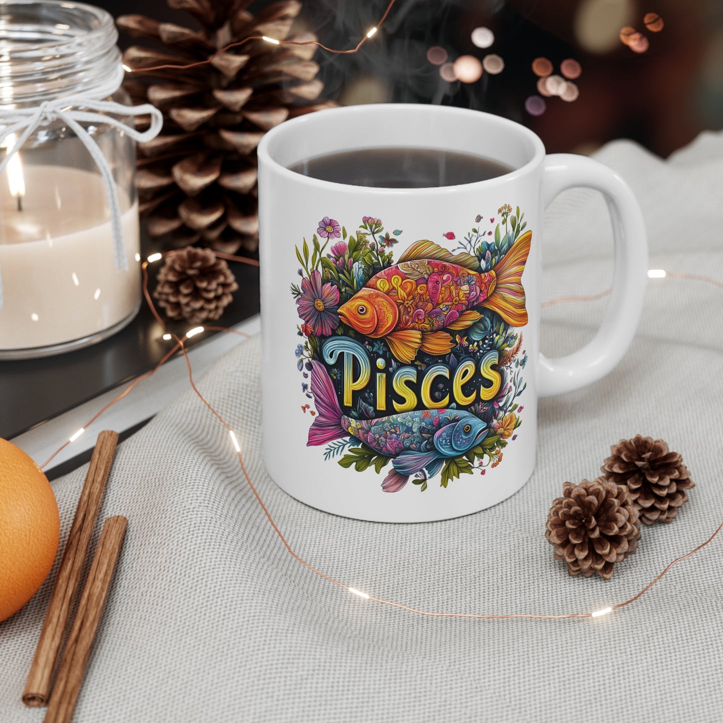 Pisces Zodiac Mug