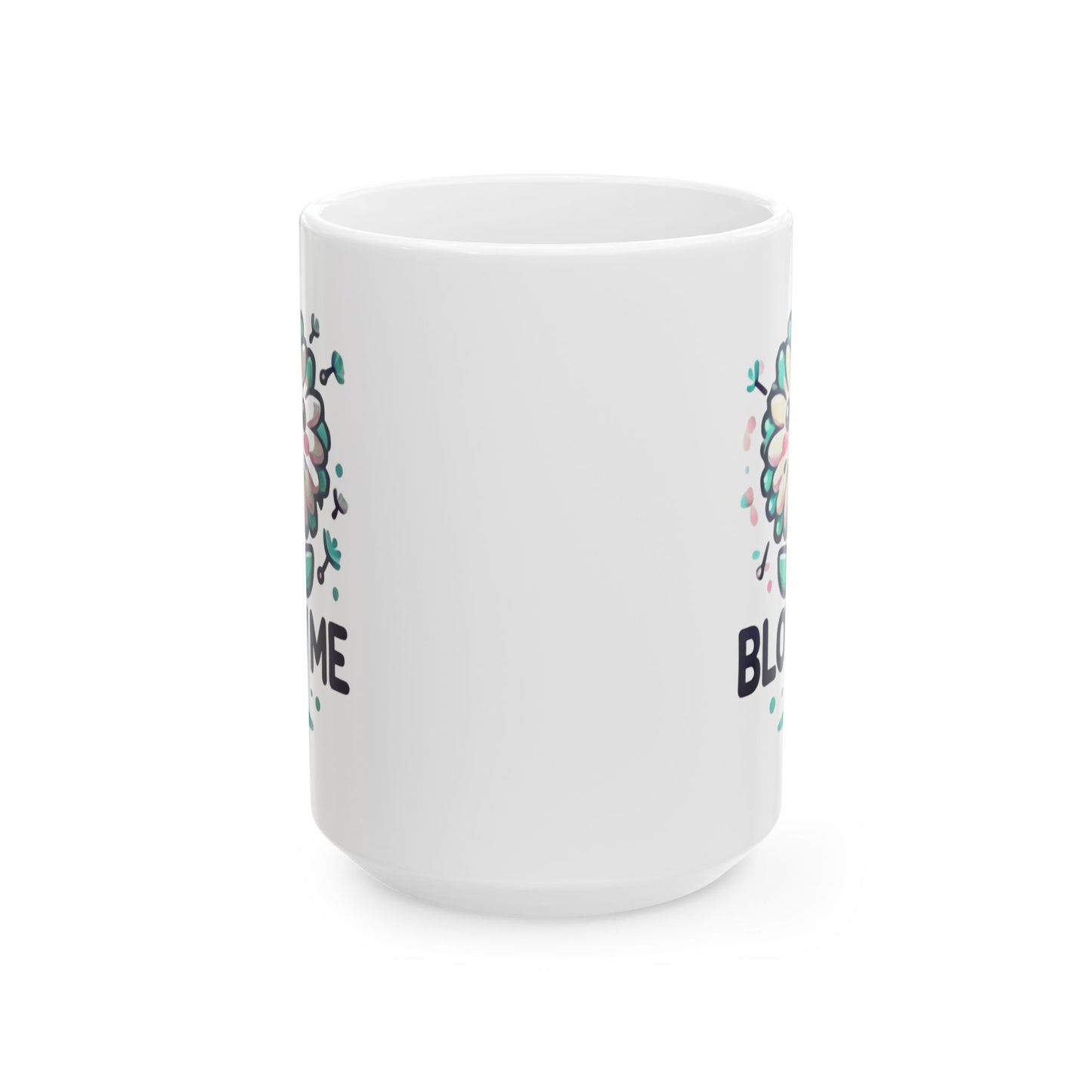 Blow me Dandelion Blooming Love Ceramic Mug - Perfect Gift for Coffee Lovers, birthday, funny, humor cup
