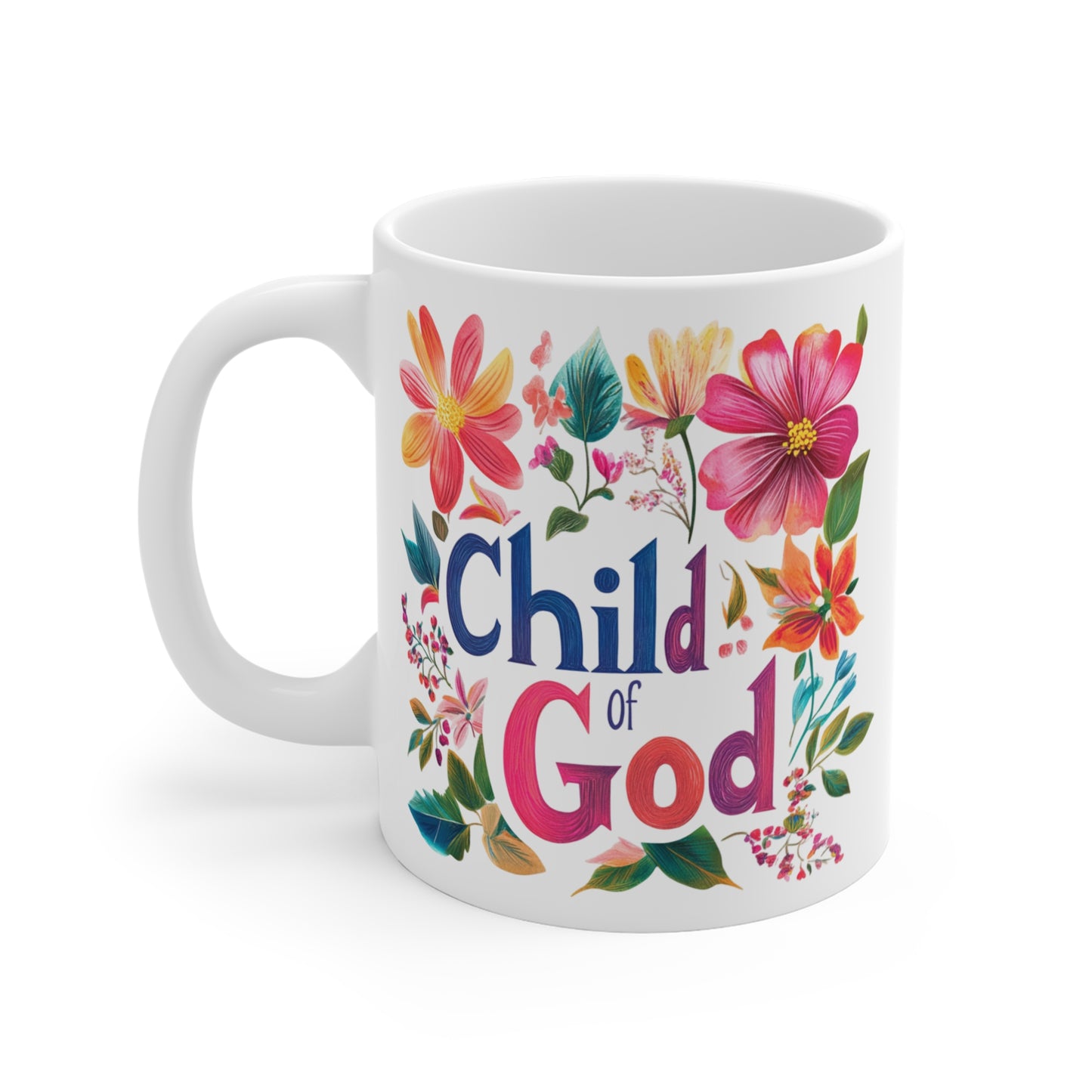 Floral Child of God Mug