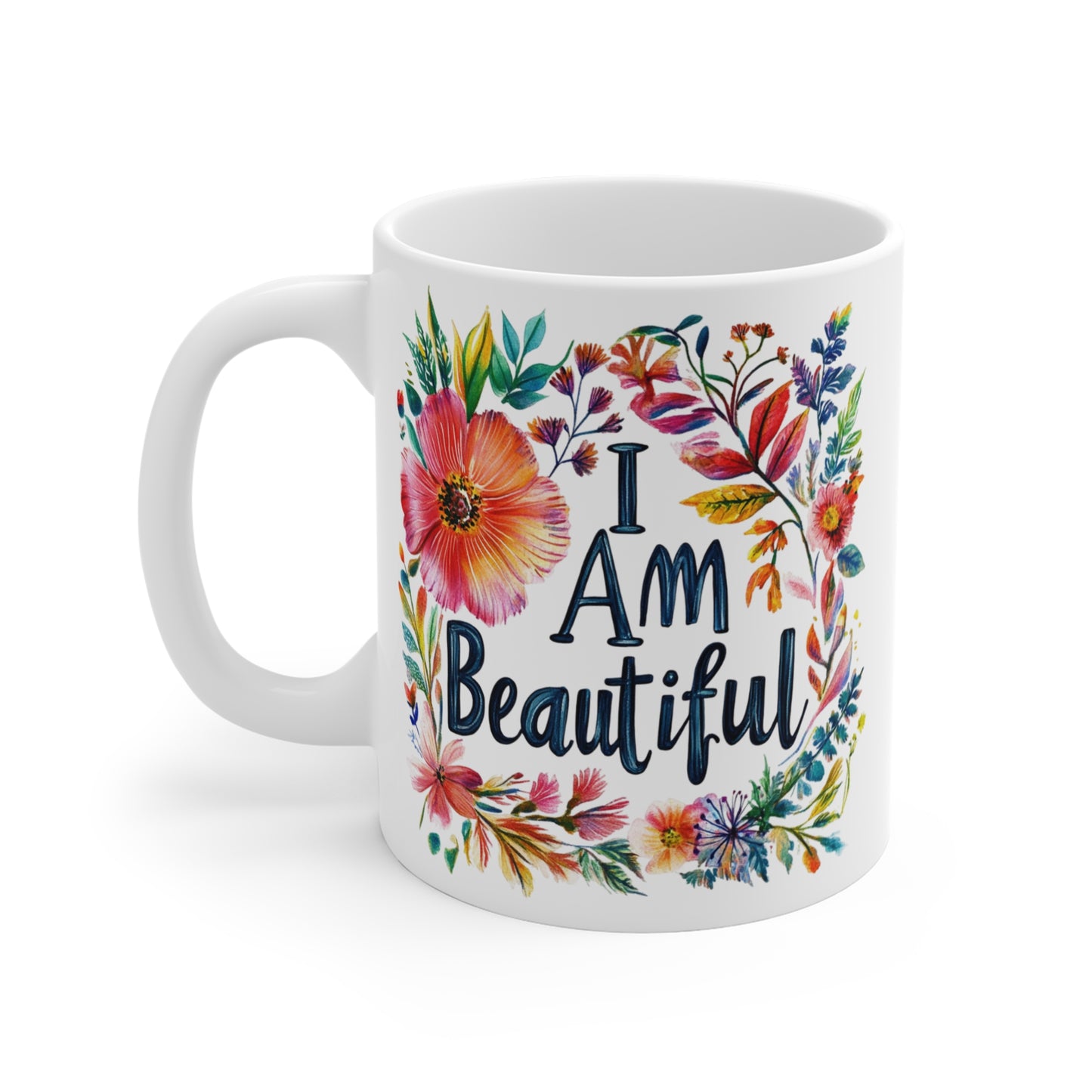 I AM Beautiful Affirmation Mug