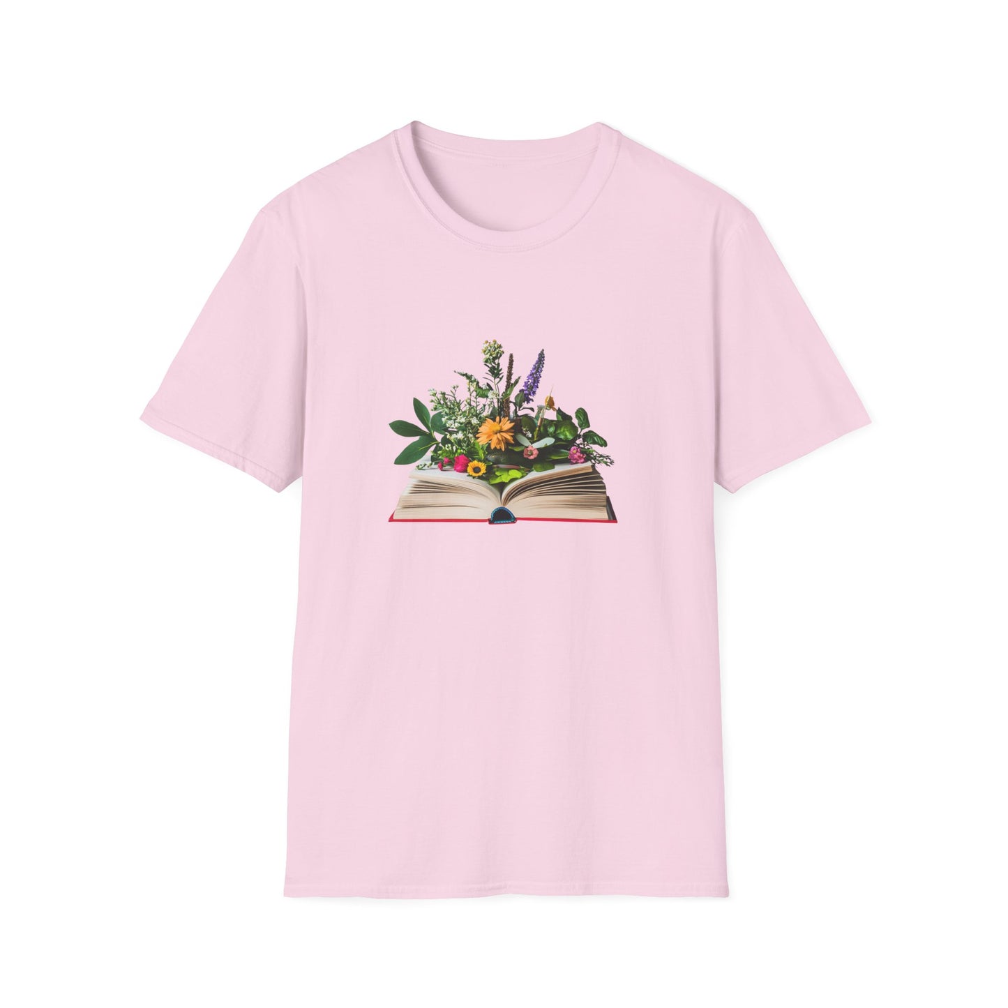 Floral Book Lover T-Shirt