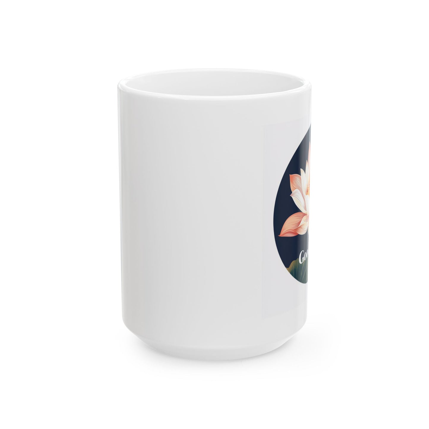 Lotus Flower "Good Vibes" Mug