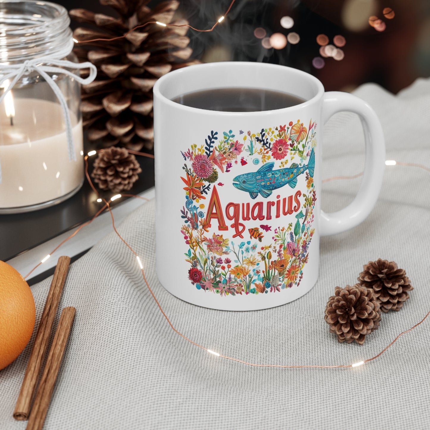 Aquarius Zodiac Mug