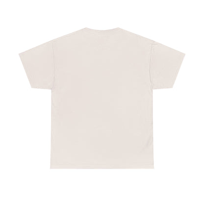 Back view of the Love is Everything T-Shirt in soft, neutral color designed for casual wear