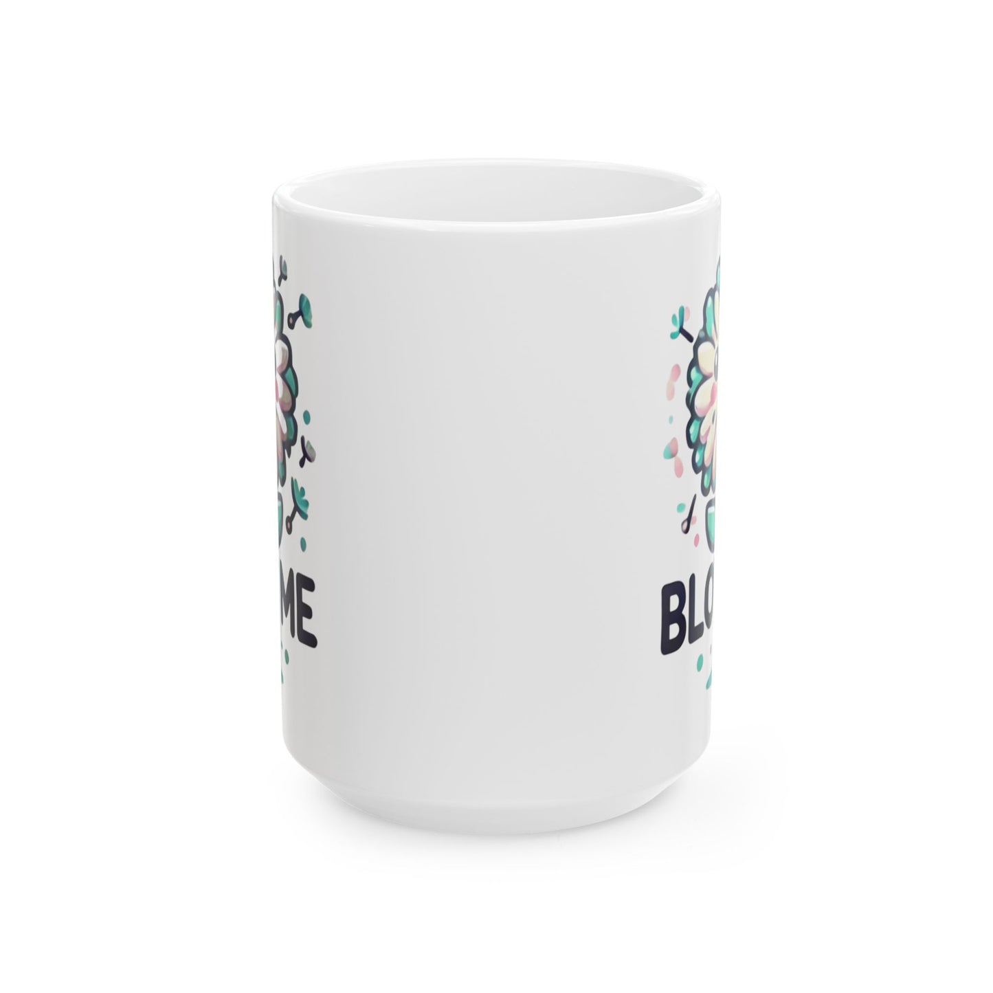 Blow me Dandelion Blooming Love Ceramic Mug - Perfect Gift for Coffee Lovers, birthday, funny, humor cup