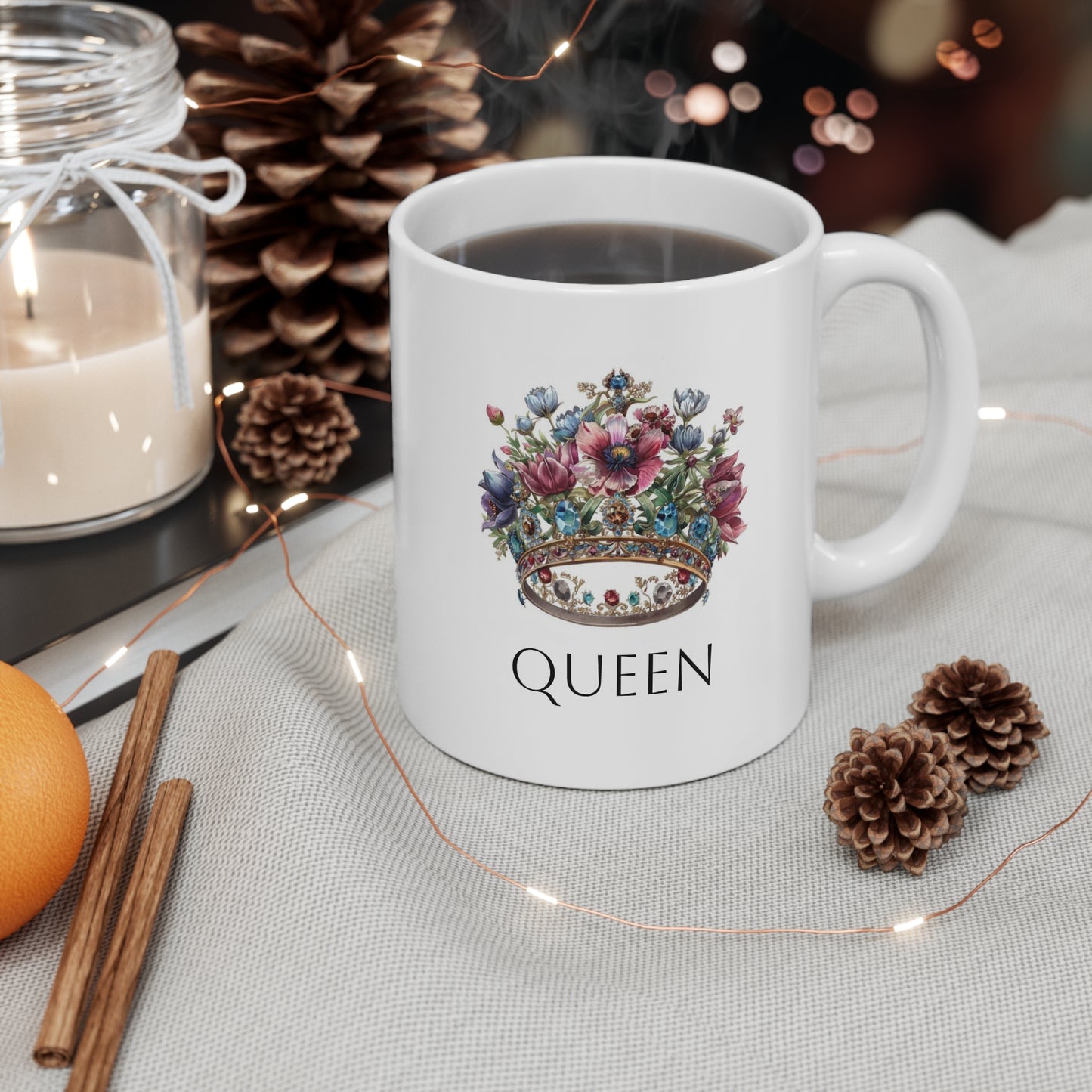 Floral Queen Mug