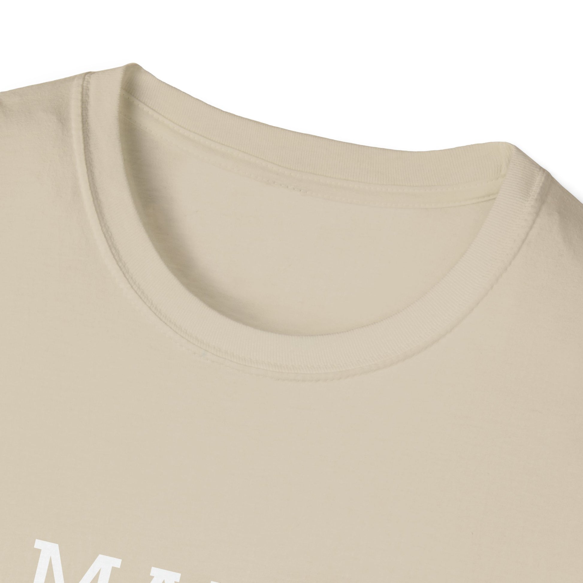 Classic beige mama tee for moms with soft cotton fabric and relaxed fit