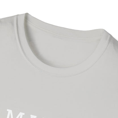 Casual light gray Mama tee for moms featuring a soft neckline for everyday wear