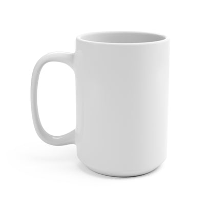 White ceramic mommy mamacita mug with a classic design for coffee and tea lovers
