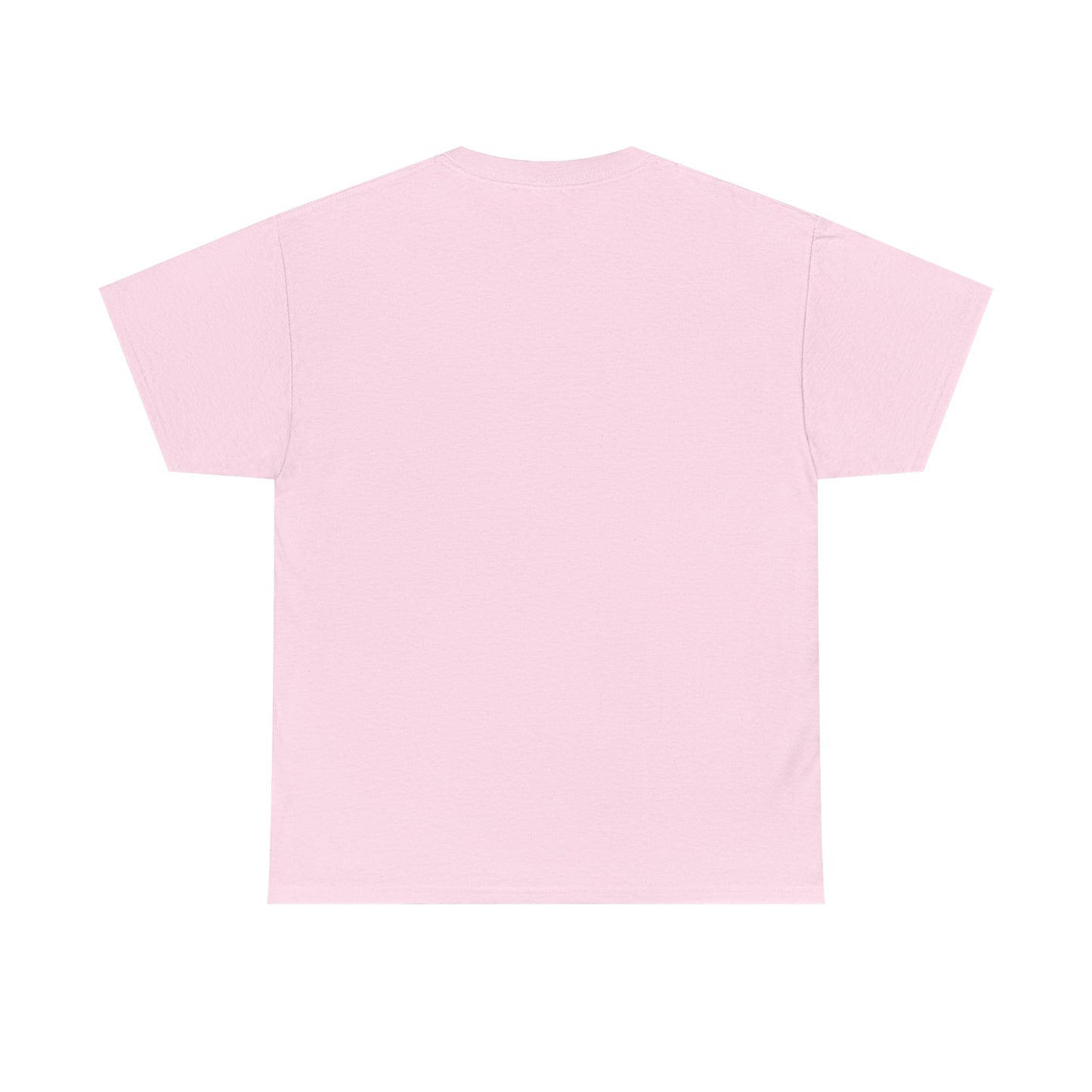 Back view of a soft pink Love is Everything T-Shirt for comfortable casual wear