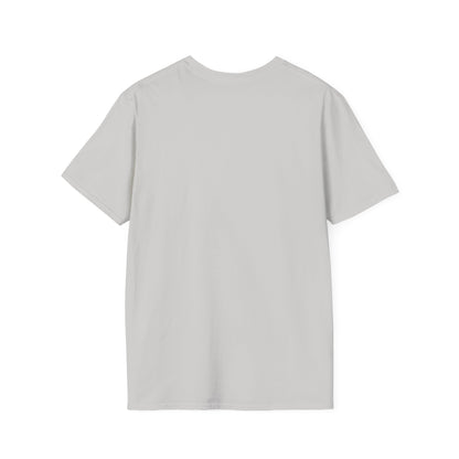 Back view of the Very Cutesy Very Demure T-Shirt in light grey for casual wear