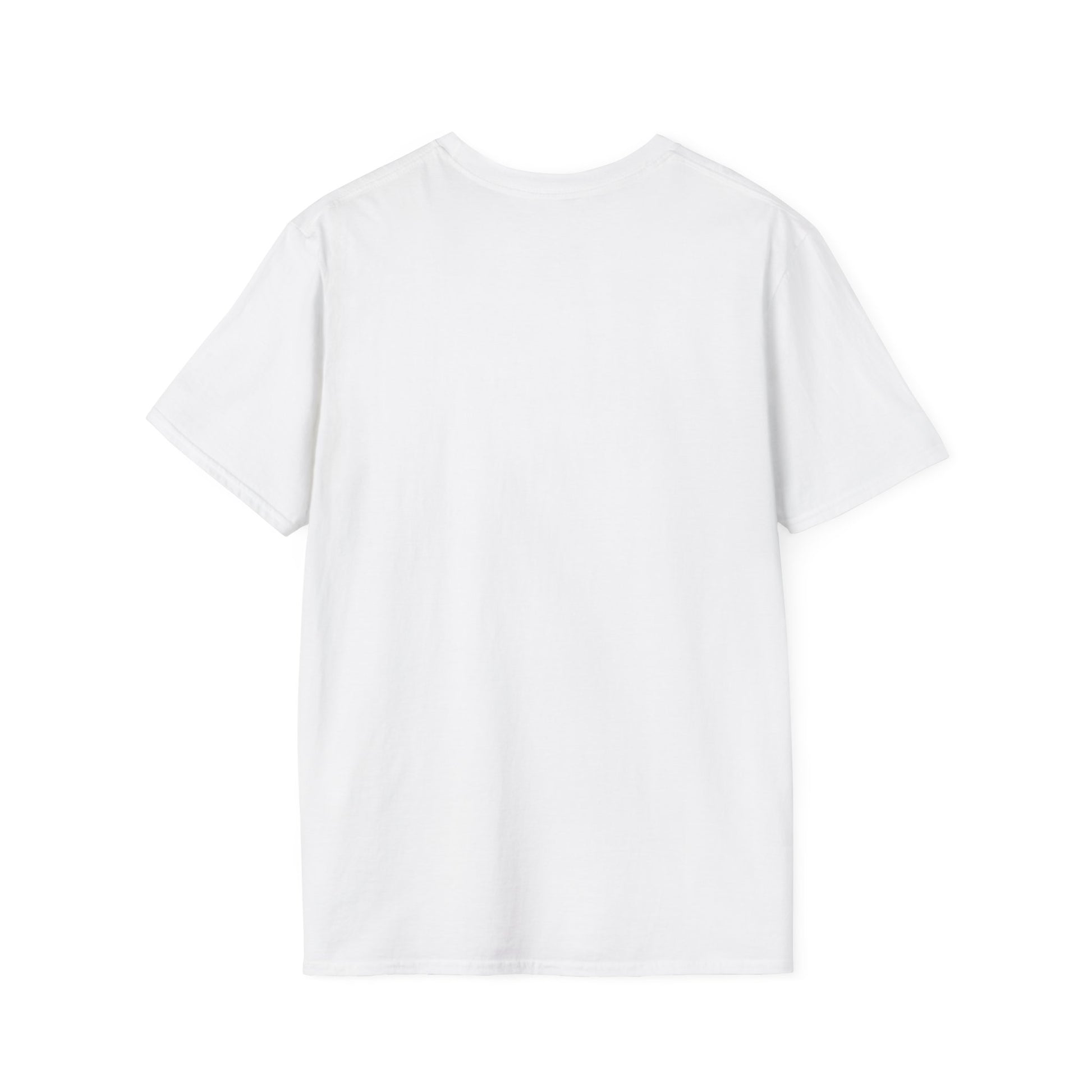 Back view of the Very Cutesy Very Demure T-Shirt in white, perfect for casual wear